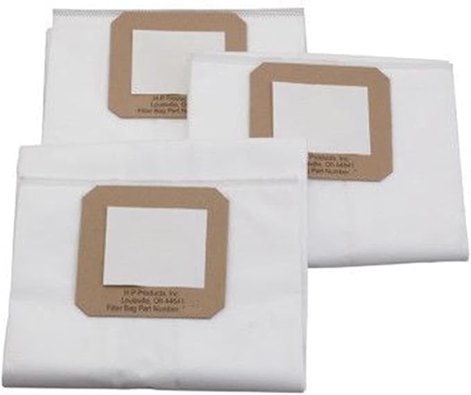 Dirt collection bags for central vacuums