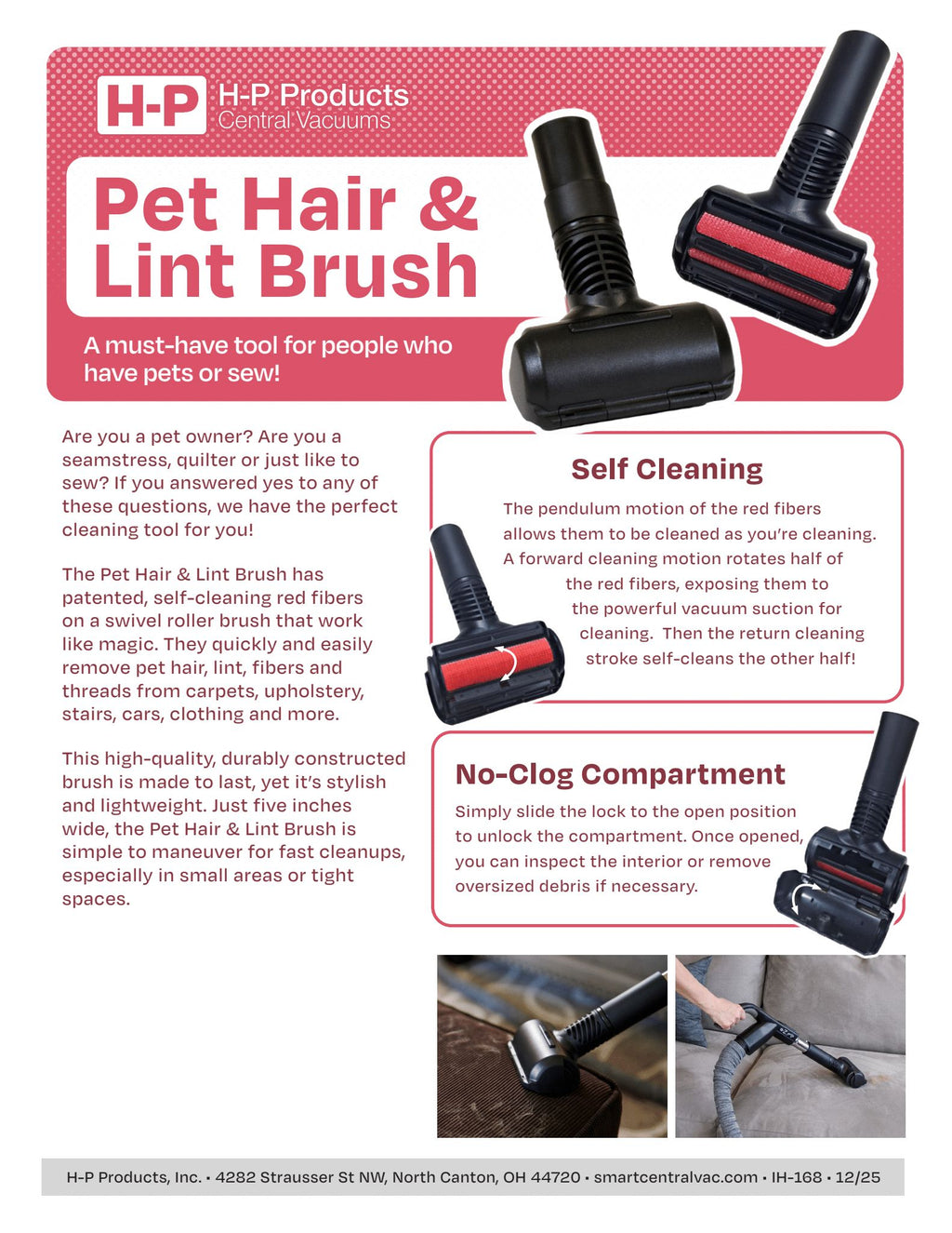 Pet Hair and Lint Brush #9741