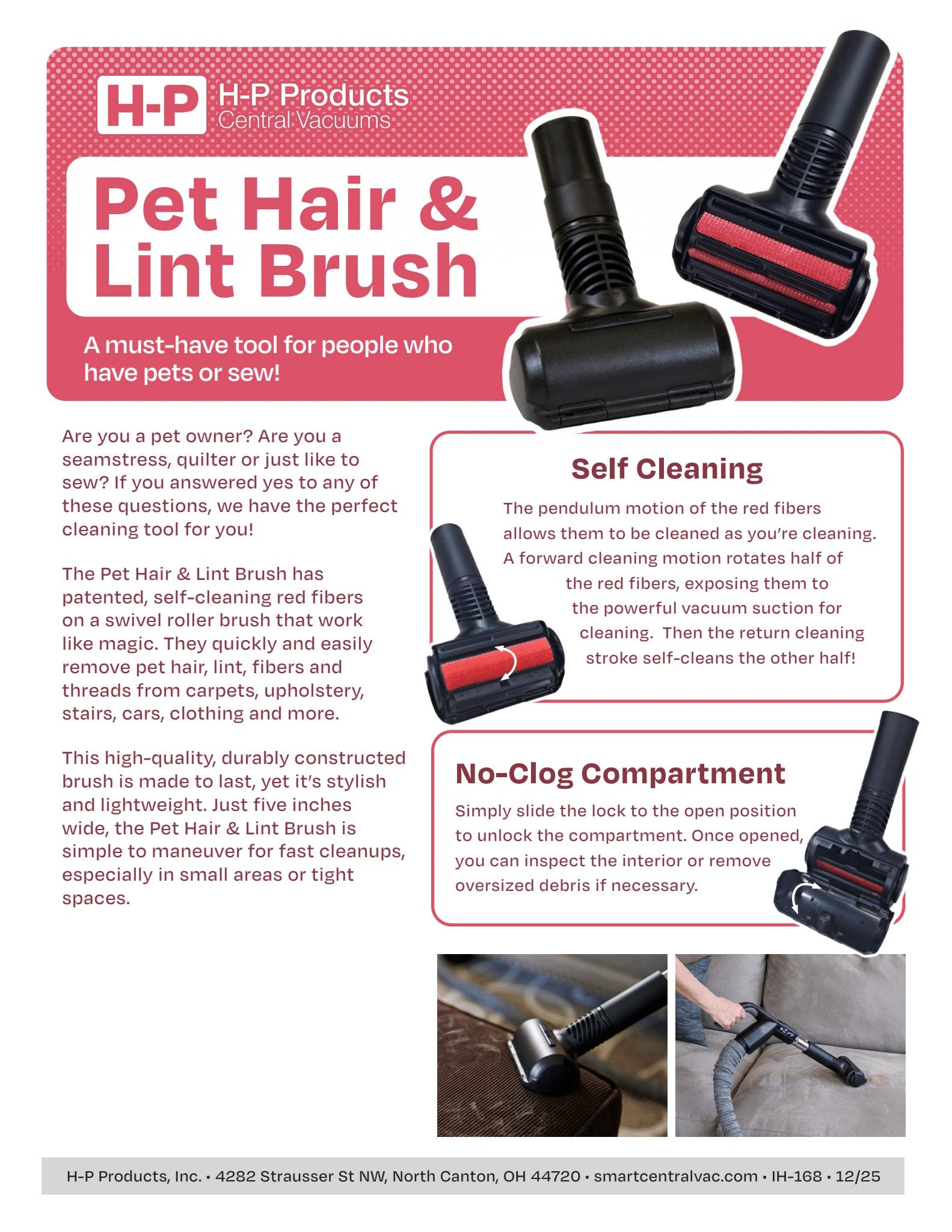 Pet Hair and Lint Brush #9741