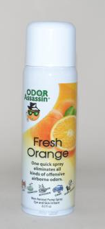 ODOR ASSASSIN-ORANGE 8OZ CAN